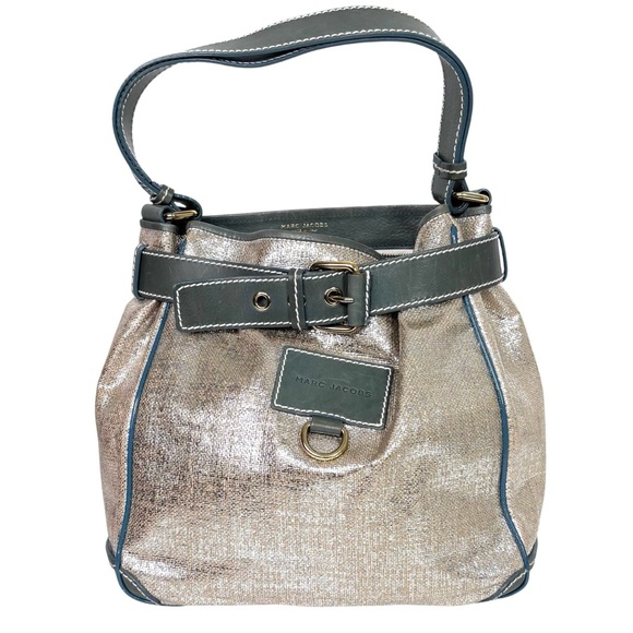 Marc Jacobs Metallic Gold Hobo Bag - Picture 16 of 16